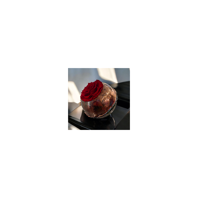 Raku Pomodoro - Red Roses