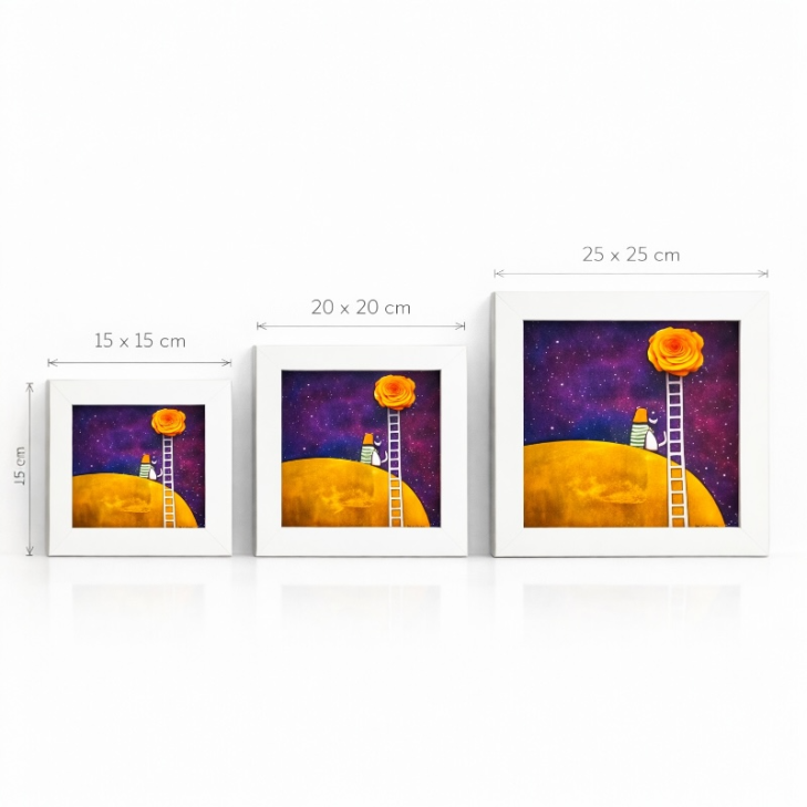 The Moon, You and I  – Sogni Amore Mio Collection – Floruit by Maria Guida