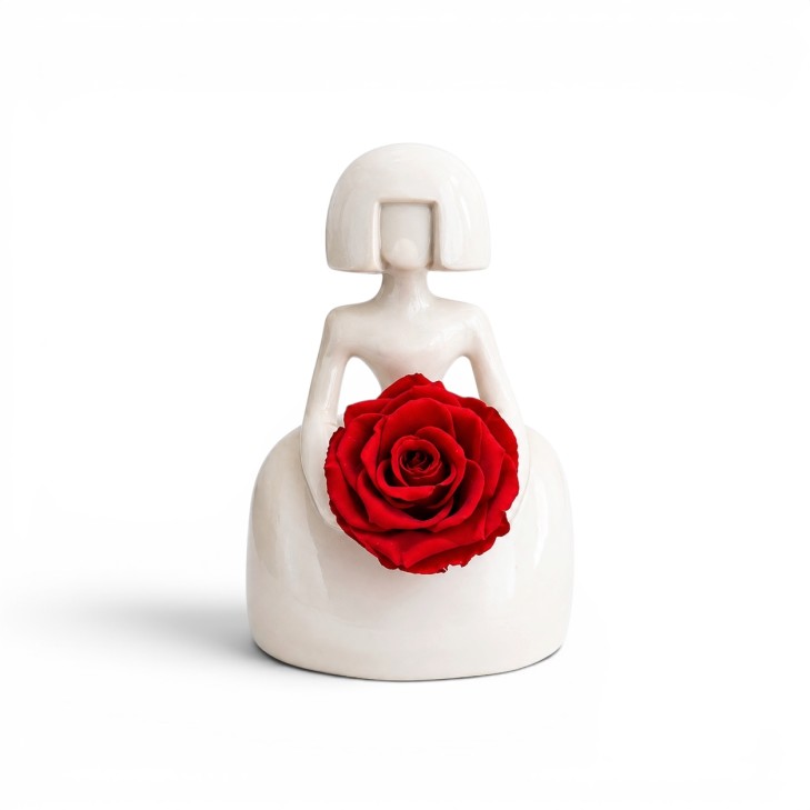 White Meninas – Resin Piece