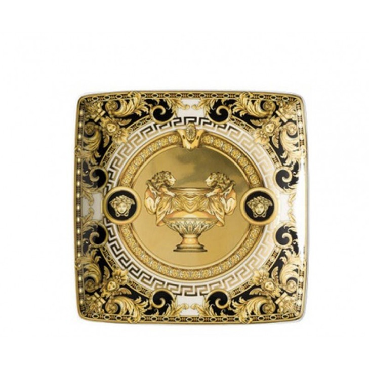 Prestige Gala Bowl - Versace Home Black/Gold Ceramic