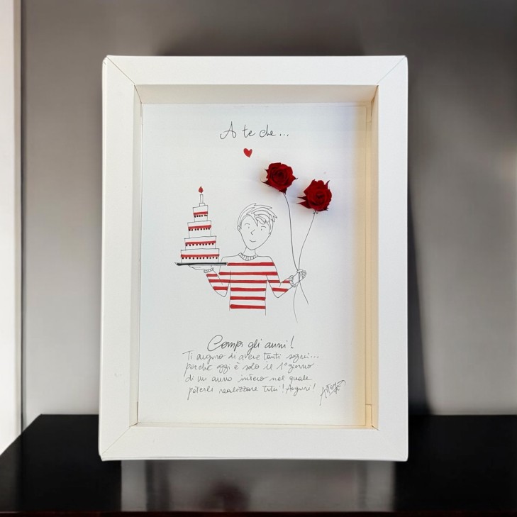 Birthday 01 M Allegorie - Celebration Collection - Floruit by ArteFè