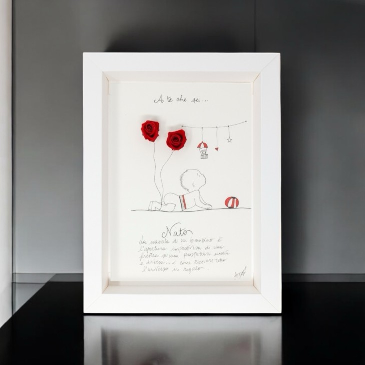 Baby Birth 01 M Allegorie - Celebration Collection - Floruit by ArteFè