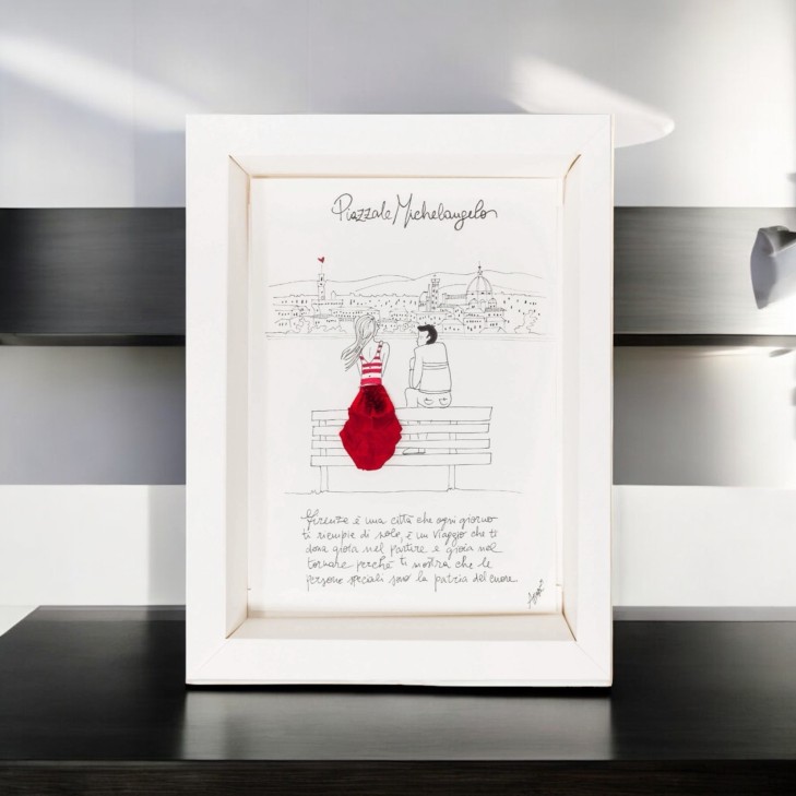 Piazzale Michelangelo Allegorie - Florence Collection - Floruit by ArteFè