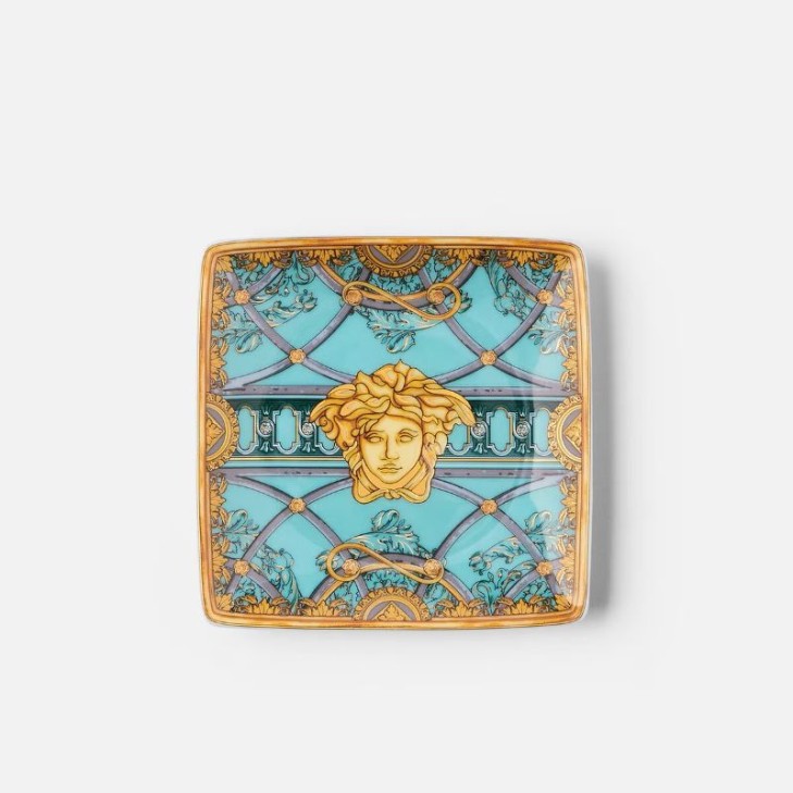 Scala Palazzo Bowl - Versace Home Green/Gold Ceramic