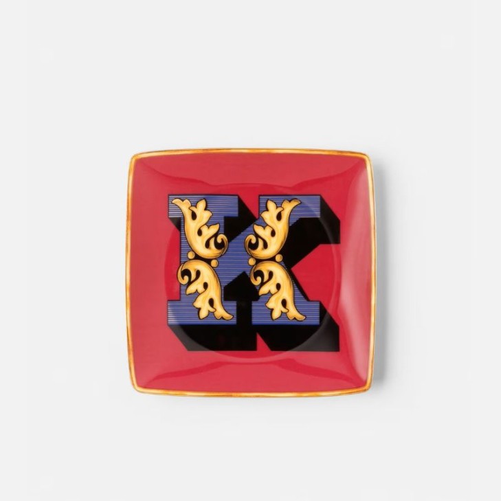 Alphabet Bowl K - Versace Home
