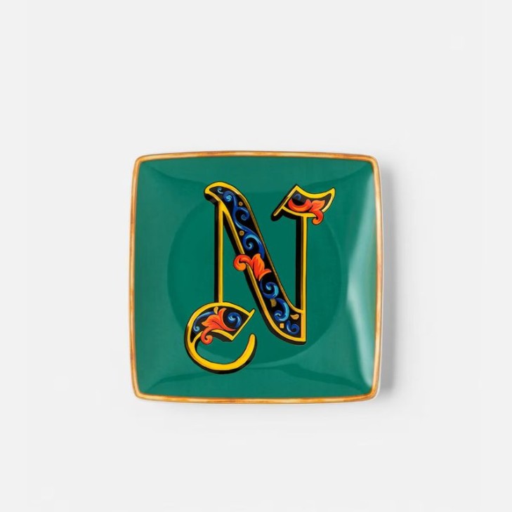 Alphabet Bowl N - Versace Home