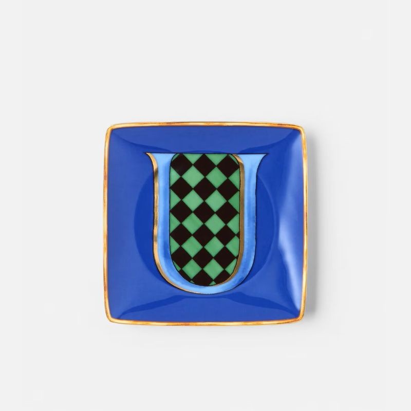 Alphabet Bowl U - Versace Home