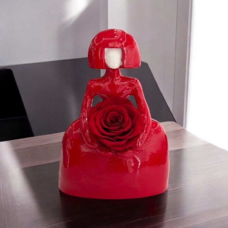 Red Meninas – Resin Piece