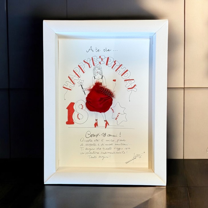 18th Birthday 01 F Allegorie - Celebration Collection - Floruit by ArteFè