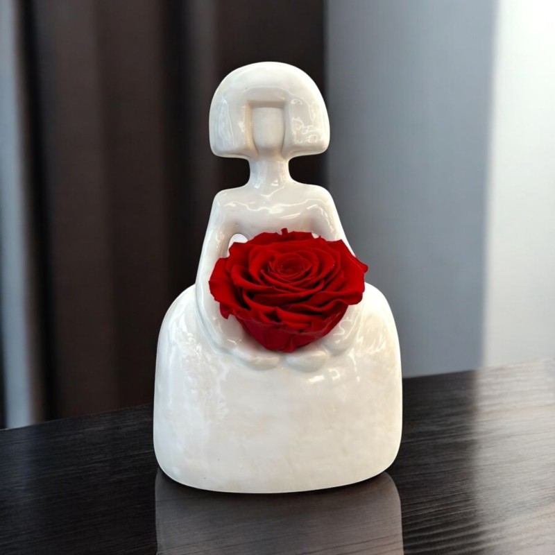 White Meninas – Resin Piece