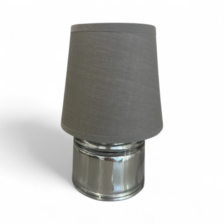 Lampada liscia bronzo/bianco