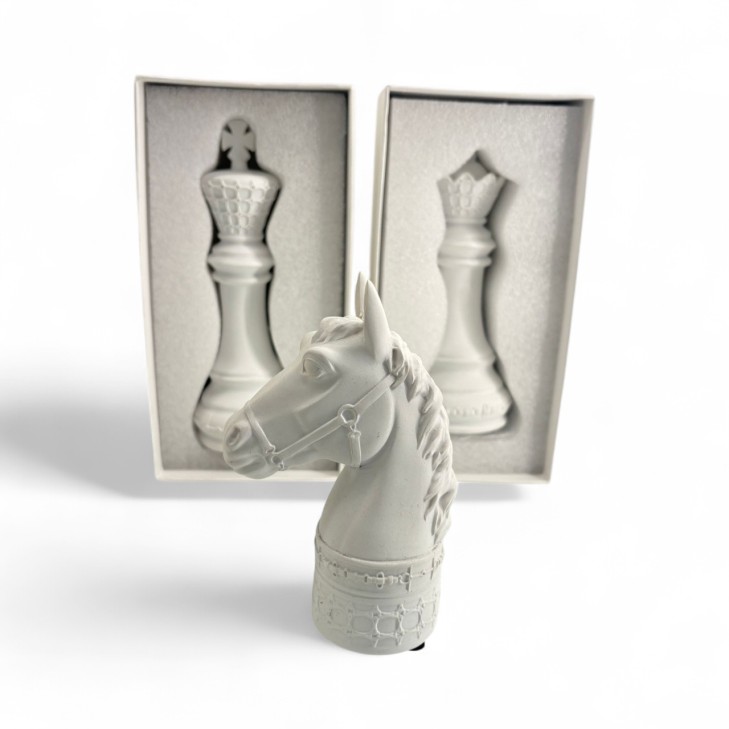 Scacchi Cavallo color Bianco