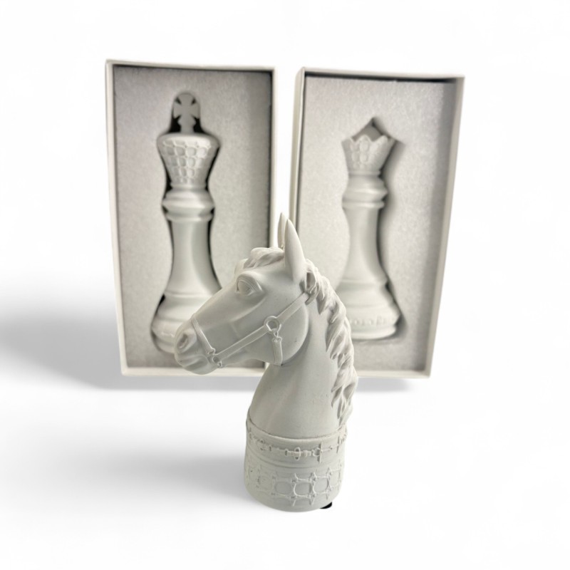 Scacchi Cavallo color Bianco