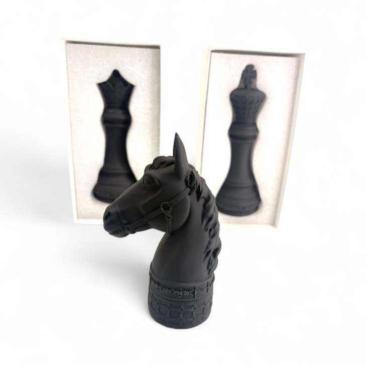 Scacchi Cavallo color Nero