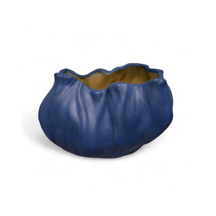 Vaso Versailles blu oro h.20cm