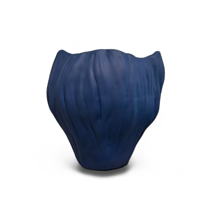 Vaso Versailles blu oro h.27cm