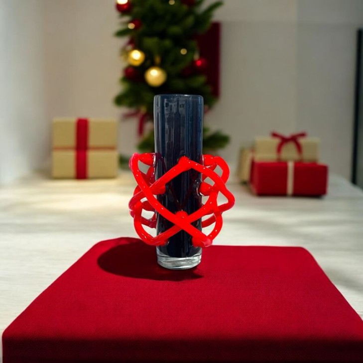 Vaso rosso/nero VGNewTrend