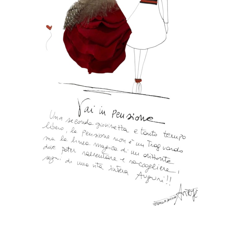 Pensione 01 F Allegorie - Collezione Celebrazioni - Floruit by ArteFè