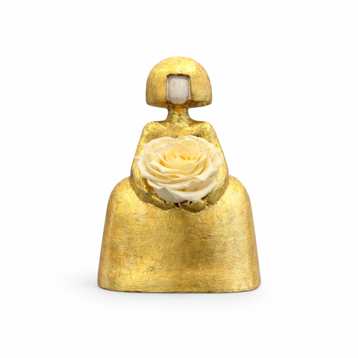 Meninas Oro Foglia Oro in ceramica firmata e numerata