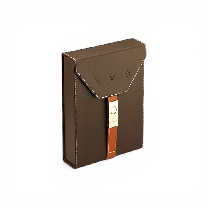 CigarCase 03 - Portasigari n.3 fiale brandy/grappa