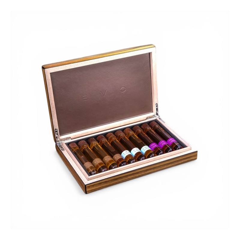 CigarCase 10 - Portasigari n.10 fiale brandy/grappa