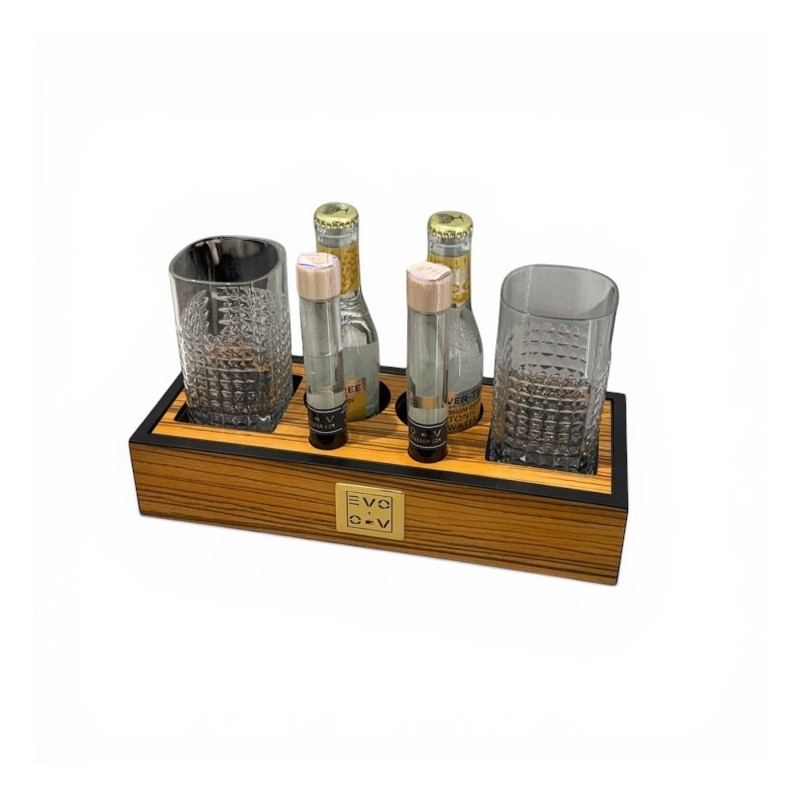 Vassoio Gin Tonic 02 - Minibar per n.2 GinTonic